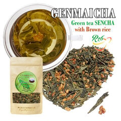 GENMAICHA - Roheline tee Sencha koos röstitud riisiga, 50 g hind ja info | Tee | kaup24.ee