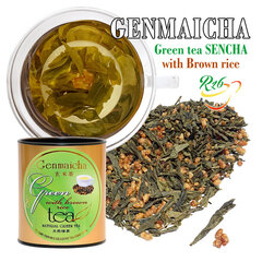 GENMAICHA - Roheline tee Sencha, koos röstitud riisiga, PT 100 g цена и информация | Чай | kaup24.ee