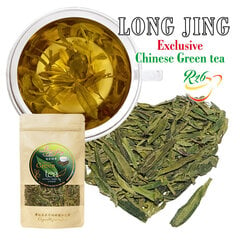 Eksklusiivne Hiina roheline tee Long Jing, 40 g hind ja info | Tee | kaup24.ee