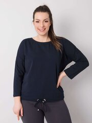 Naiste puuvillane pluus, sinine hind ja info | Naiste pluusid, särgid | kaup24.ee