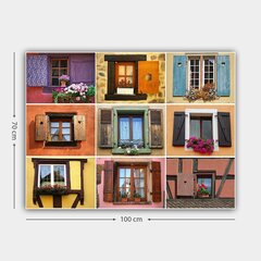 Reproduktsioon Erinevad aknaluugid hind ja info | Seinapildid | kaup24.ee