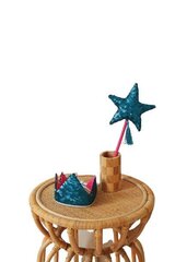 Sinise roosaga kroon ja võlukepp hind ja info | Imikute mänguasjad | kaup24.ee