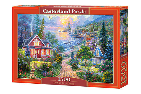 Pusle Castorland Puzzle Coastal Living, 1500-osaline hind ja info | Pusled | kaup24.ee