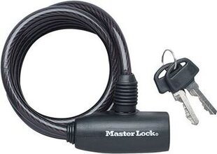 Jalgratta lukk / tross 1.8 m, Masterlock 8126EURDPRO цена и информация | Замки для велосипеда | kaup24.ee