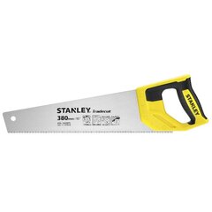 Käsisaag Tradecut Gen2 380 mm 8TPI, Stanley hind ja info | Käsitööriistad | kaup24.ee