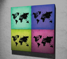 Репродукция Карта мира цена и информация | Картины, живопись | kaup24.ee