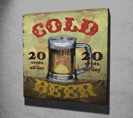 Репродукция Gold beer цена и информация | Репродукции, картины | kaup24.ee