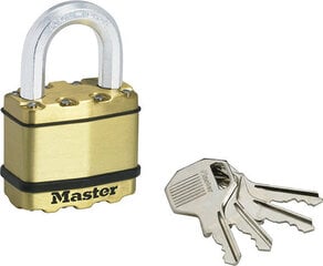 Замок навесной EXCELL 50 мм Masterlock M5BEURD цена и информация | Замки | kaup24.ee