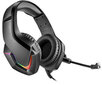 Omega kõrvaklapid + mikrofon Varr VH8050, must hind ja info | Kõrvaklapid | kaup24.ee