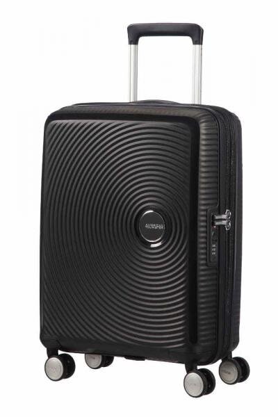 American Tourister keskmine reisikohver Soundbox Spinner Expandable 67cm, must цена и информация | Kohvrid, reisikotid | kaup24.ee