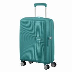 American Tourister käsipagas Soundbox Spinner Expandable 55cm, roheline цена и информация | Чемоданы, дорожные сумки | kaup24.ee