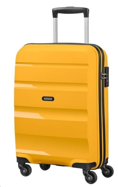 American Tourister käsipagas Bon Air DLX Spinner Expandable 55cm, kollane hind ja info | Kohvrid, reisikotid | kaup24.ee