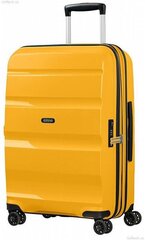 Чемодан среднего размера American Tourister Bon Air DLX  Spinner Expandable 66см, желтый цена и информация | Чемоданы, дорожные сумки | kaup24.ee