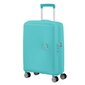 American Tourister käsipagas Soundbox Spinner Expandable 55cm, helesinine hind ja info | Kohvrid, reisikotid | kaup24.ee