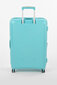 American Tourister suur reisikohver Soundbox Spinner Expandable 77cm, helesinine hind ja info | Kohvrid, reisikotid | kaup24.ee