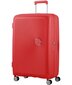 American Tourister suur reisikohver Soundbox Spinner Expandable 77cm, punane hind ja info | Kohvrid, reisikotid | kaup24.ee