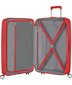 American Tourister suur reisikohver Soundbox Spinner Expandable 77cm, punane hind ja info | Kohvrid, reisikotid | kaup24.ee