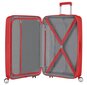 American Tourister keskmine reisikohver Soundbox Spinner Expandable 67cm, punane цена и информация | Kohvrid, reisikotid | kaup24.ee