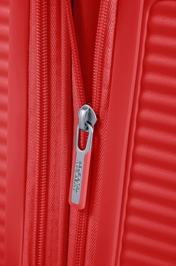 American Tourister keskmine reisikohver Soundbox Spinner Expandable 67cm, punane hind ja info | Kohvrid, reisikotid | kaup24.ee