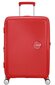 American Tourister keskmine reisikohver Soundbox Spinner Expandable 67cm, punane hind ja info | Kohvrid, reisikotid | kaup24.ee