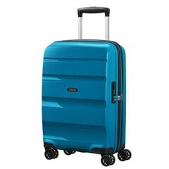 Чемодан для ручной клади American Tourister Bon Air DLX Spinner Expandable 55см, синий цена и информация | Чемоданы, дорожные сумки | kaup24.ee