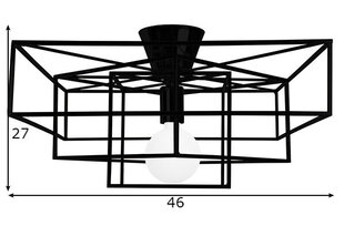 Laelamp Cube, must hind ja info | Laelambid | kaup24.ee