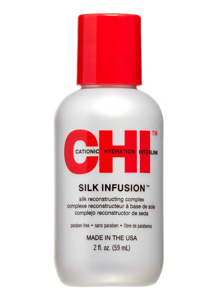 Taastav looduslik siid juukseseerum Chi Silk Infusion 59 ml цена и информация | Maskid, õlid, seerumid | kaup24.ee