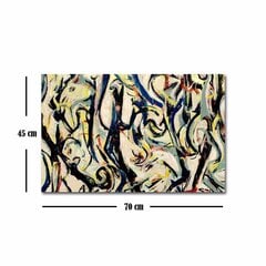 Reproduktsioon Seinamaal (Jackson Pollock) hind ja info | Seinapildid | kaup24.ee