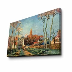 Reproduktsioon Entrada a Voisins (Camille Pissarro) hind ja info | Seinapildid | kaup24.ee