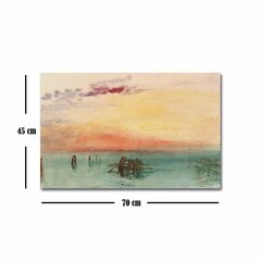 Reproduktsioon The Lagoon near Venice, at Sunset (William Turner) цена и информация | Картины, живопись | kaup24.ee