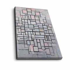 Репродукция Composition 6 (Piet Mondrian) цена и информация | Картины, живопись | kaup24.ee