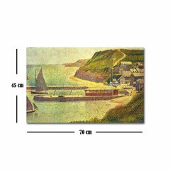 Reproduktsioon Harbour at Port‑en‑Bessin at High Tide (Georges Seurat) hind ja info | Seinapildid | kaup24.ee