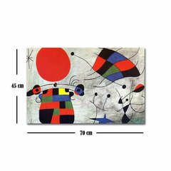 Reproduktsioon Abstraktsioon (Joan Miro) hind ja info | Seinapildid | kaup24.ee