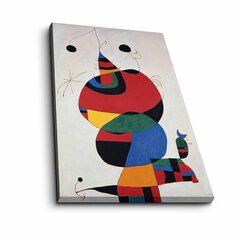 Reproduktsioon Woman, bird, star (Joan Miro) hind ja info | Seinapildid | kaup24.ee