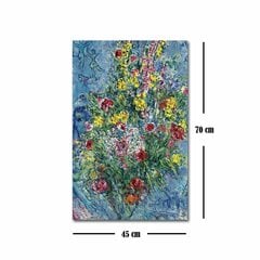 Reproduktsioon Lillekimp (Marc Chagall) hind ja info | Seinapildid | kaup24.ee