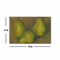 Размножение Three Pears (Paul Cézanne) цена и информация | Репродукции, картины | kaup24.ee