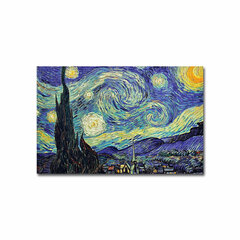 Reproduktsioon Starry Night (Vincent Van Gogh) цена и информация | Картины, живопись | kaup24.ee