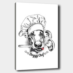 Reproduktsioon Doggy chef цена и информация | Картины, живопись | kaup24.ee