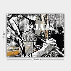 Reproduktsioon New York Jazz hind ja info | Seinapildid | kaup24.ee