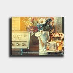 Репродукция Старинный радиоприемник цена и информация | Картины, живопись | kaup24.ee