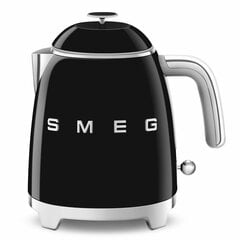 Veekeetja Smeg, KLF05BLEU, 50`ndate stiil, 0, 8 l, must цена и информация | Электрочайники | kaup24.ee