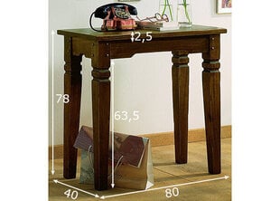 Консоль Samba, коричневая цена и информация | Столы-консоли | kaup24.ee