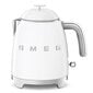 Veekeetja Smeg, KLF05WHEU, 50`ndate stiil, 0, 8 l, valge hind ja info | Veekeetjad | kaup24.ee