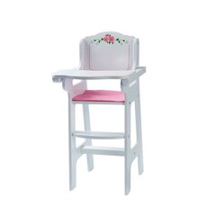 Деревянный стульчик для кормления куклы Розы цена и информация | Игрушки для девочек | kaup24.ee
