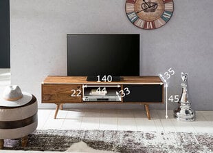 Столик под телевизор Repal, коричневый цена и информация |  Тумбы под телевизор | kaup24.ee