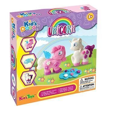 Voolimiskomplekt KidsDough Unicorn цена и информация | Arendavad mänguasjad | kaup24.ee