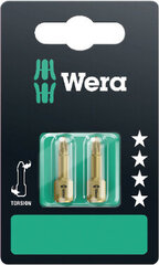 Wera 855/1 TH Torsion otsakud PZ 1 x 25mm 2tk цена и информация | Механические инструменты | kaup24.ee