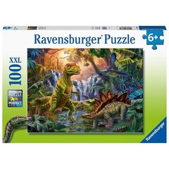 Ravensburger пазл 100 XXL шт Оазис динозавров цена и информация | Пазлы | kaup24.ee