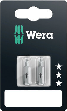 Wera 867/1 Standard otsakud TORX TX 10 x 25mm 2tk цена и информация | Käsitööriistad | kaup24.ee