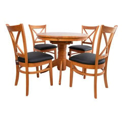 Обеденный комплект MIX & MATCH стол и 4 стула цена и информация | Комплекты мебели для столовой | kaup24.ee